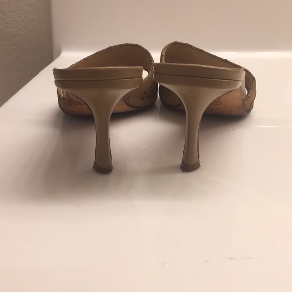 Jimmy Choo eyelet sandals - Picture 3 of 5